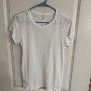 Rag & Bone Classic White Short Sleeve Tee